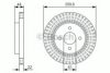 BOSCH 0 986 479 U02 Brake Disc